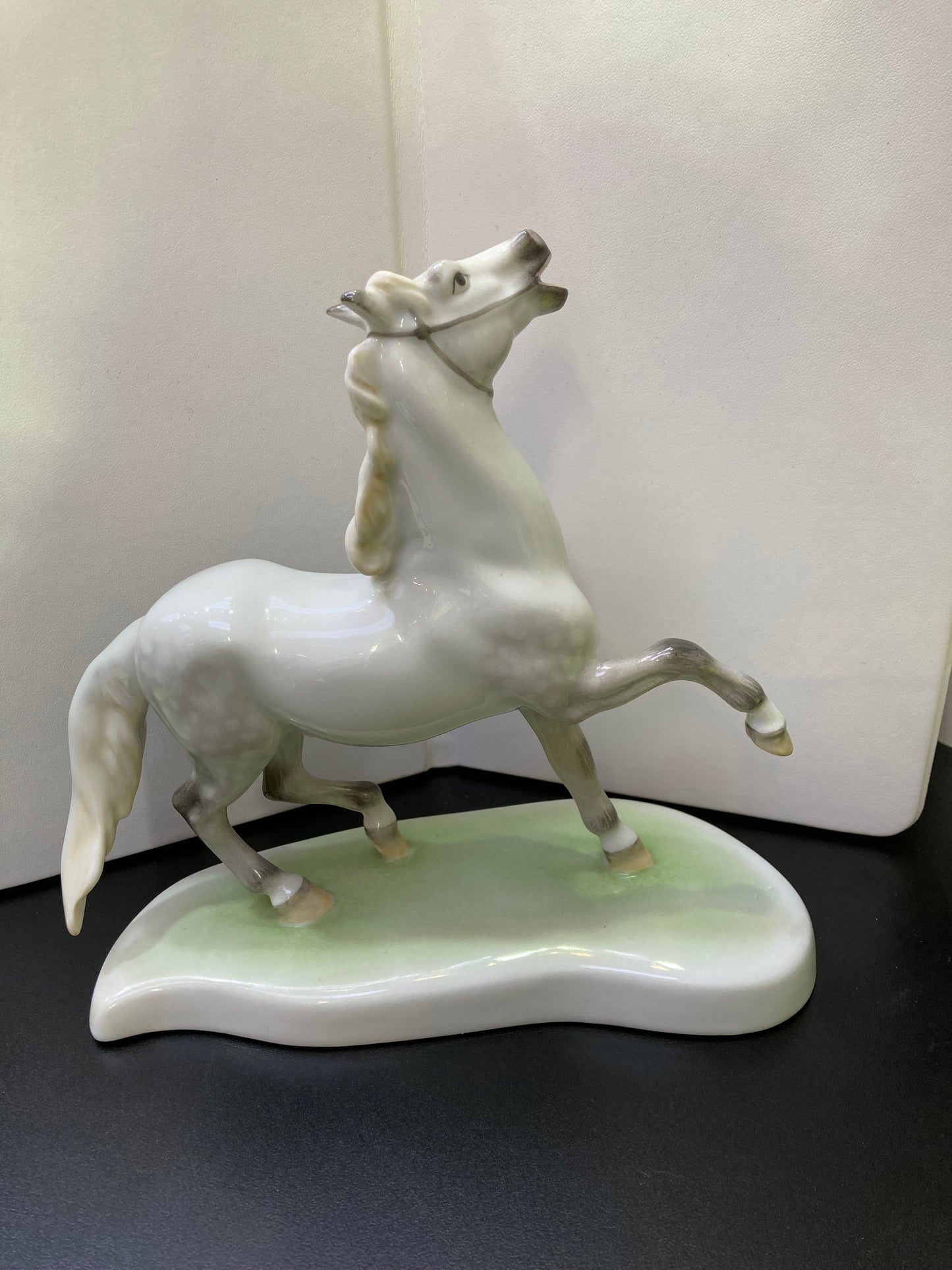 Herend horse porcelain figurines from Hungary.